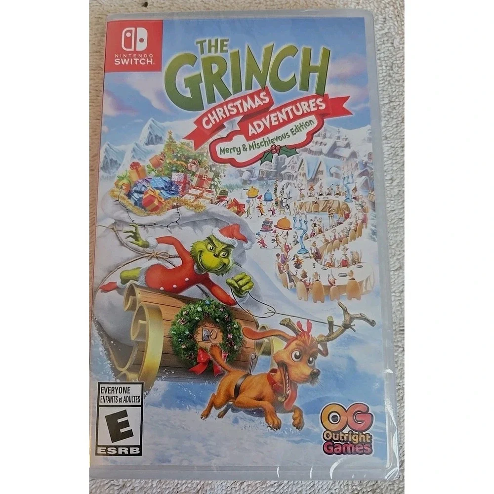 The Grinch Christmas‎ Adventure - Merry & Mischievous Edition - Nintendo Switch